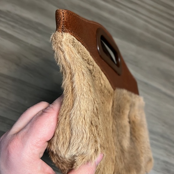 KANGAROO FUR M.& H. LEVY BAG - Picture 7 of 15